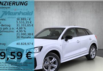 Audi Q2 5.000 km 37.699 &euro; Auerbach/Rebesgrün 08209