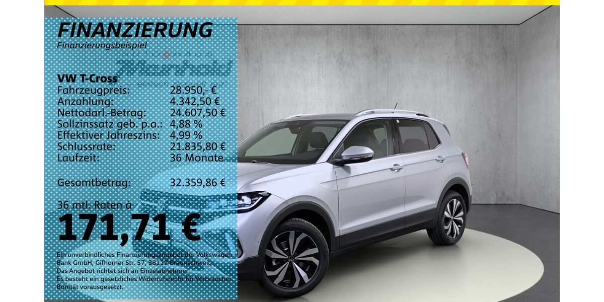 VW T-Cross 5.000 km 28.950 &euro; Auerbach/Rebesgrün 08209