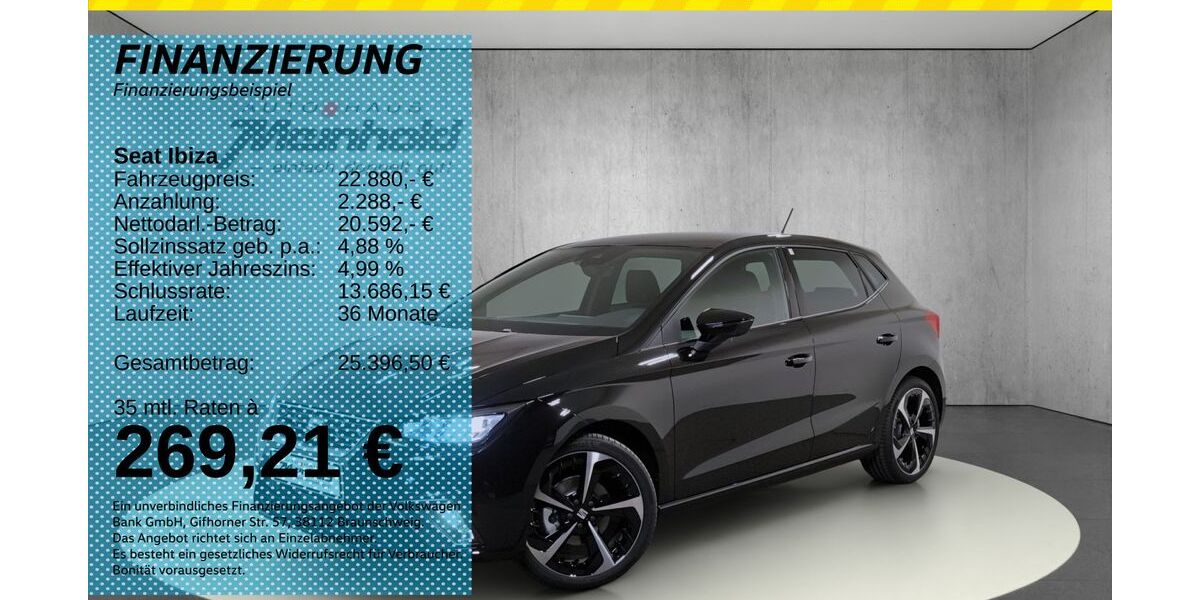 Seat Ibiza 6.000 km 22.880 &euro; Auerbach/Rebesgrün 08209