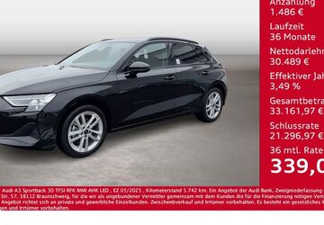 Audi A3 5.742 km 31.350 &euro; Bernsdorf 09337