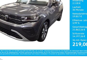 VW T-Cross 8.650 km 21.975 &euro; Bernsdorf 09337