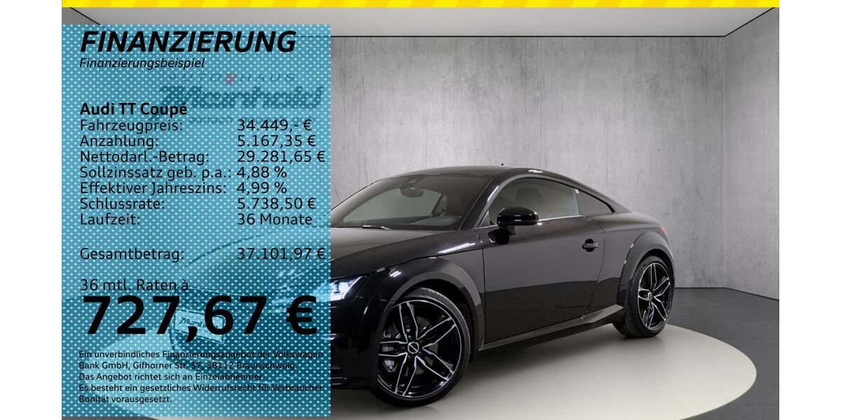 Audi TT 51.900 km 34.498 &euro; Auerbach/Rebesgrün 08209