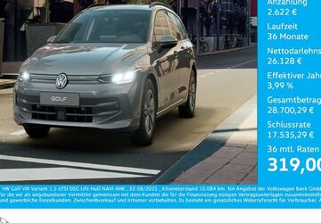 VW Golf 10.084 km 28.750 &euro; Bernsdorf 09337