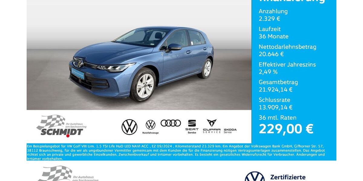 VW Golf 23.329 km 22.750 &euro; Bernsdorf 09337