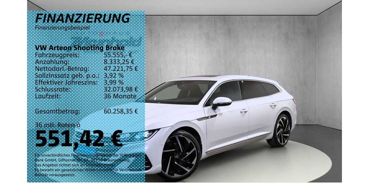 VW Arteon 2.150 km 55.555 &euro; Auerbach/Rebesgrün 08209