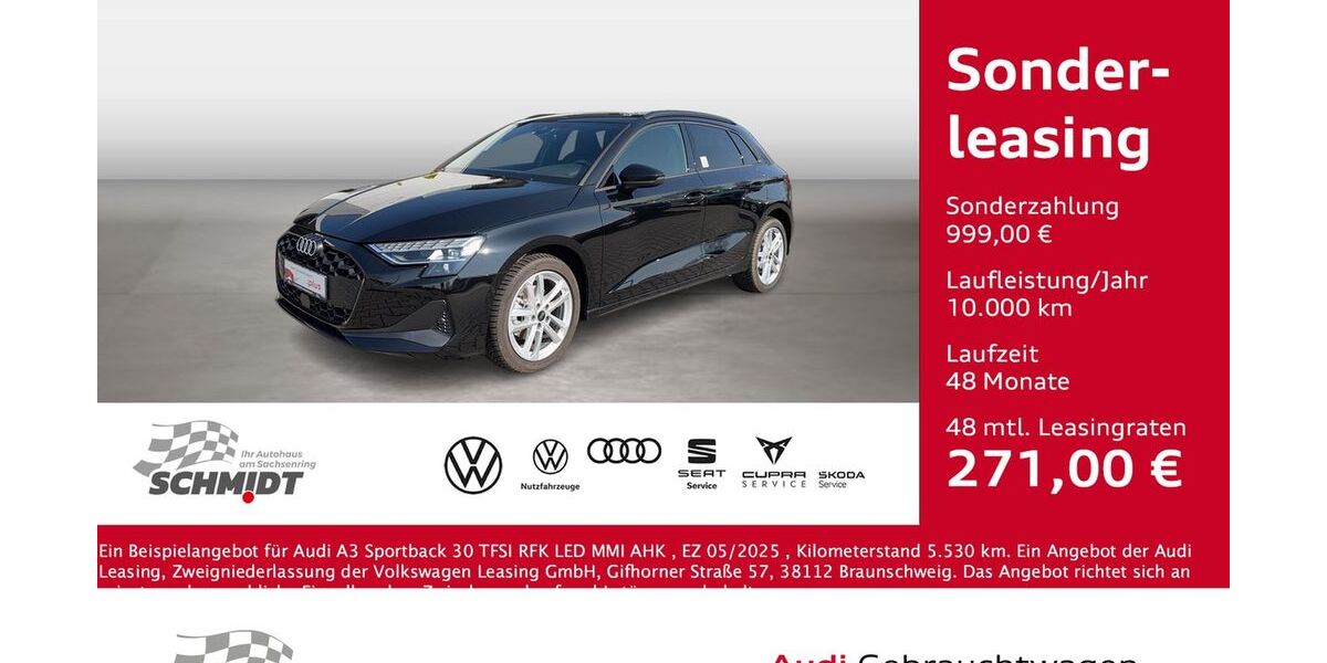 Audi A3 5.530 km 31.350 &euro; Bernsdorf 09337