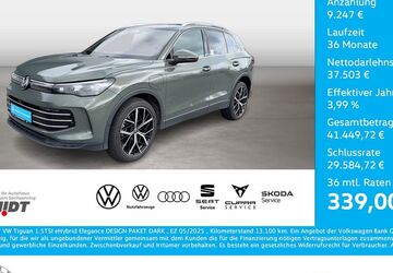 VW Tiguan 13.100 km 45.750 &euro; Bernsdorf 09337