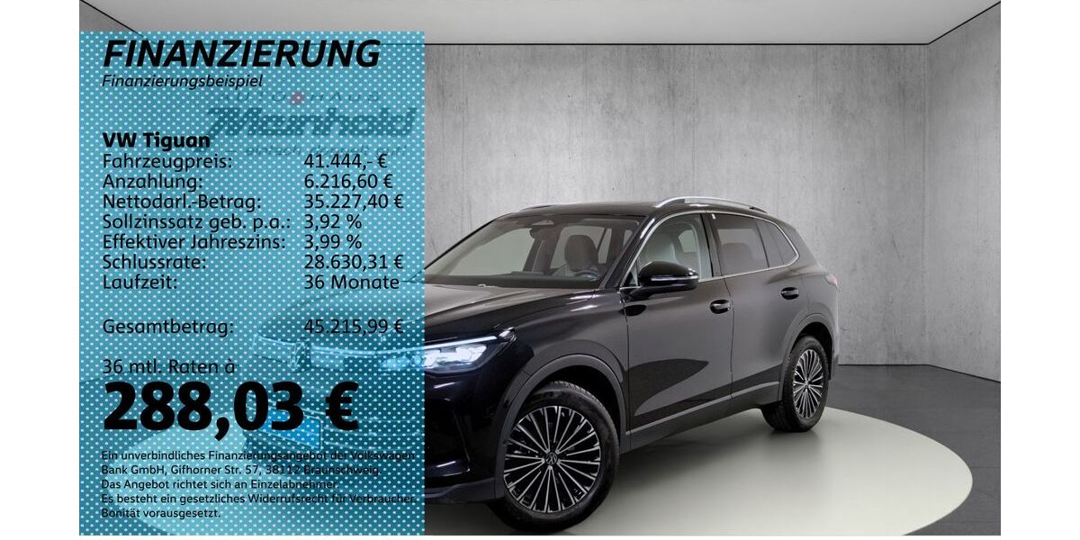 VW Tiguan 6.850 km 41.444 &euro; Auerbach/Rebesgrün 08209