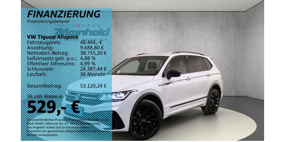 VW Tiguan Allspace 15.000 km 48.444 &euro; Auerbach/Rebesgrün 08209